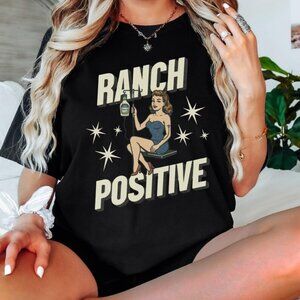Ranch Dressing Lover T-Shirt, Funny Retro Pinup Graphic Tee